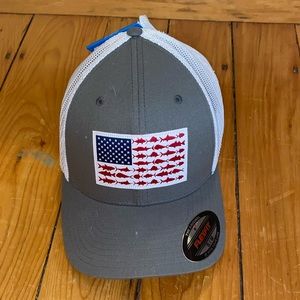 COPY - NWT COLUMBIA FISHING 🎣 AMERICAN 🇺🇸 FLAG HAT